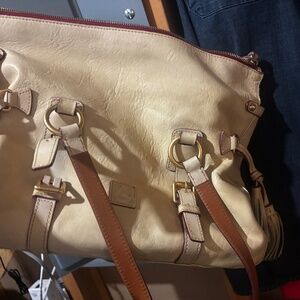 Dooney & Bourke tan leather bag